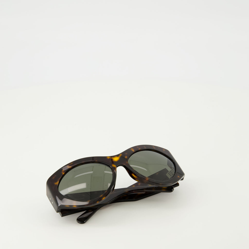 Saint Laurent sunglasses, SL 854 Dark Havana, UV protection sunglasses, designer eyewear, tortoise shell sunglasses