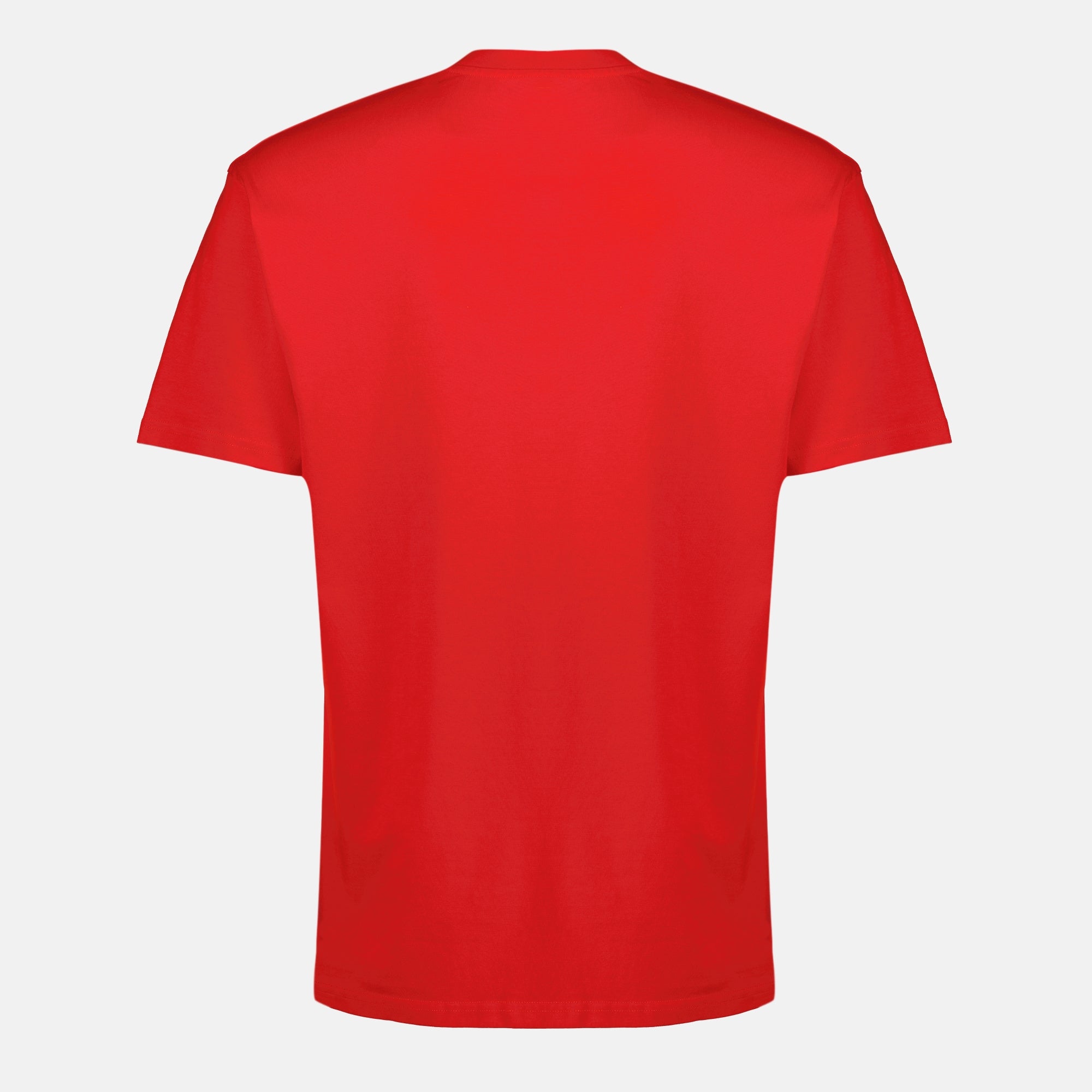 Givenchy t-shirt, red cotton t-shirt, casual wear, designer clothing, short sleeve shirt