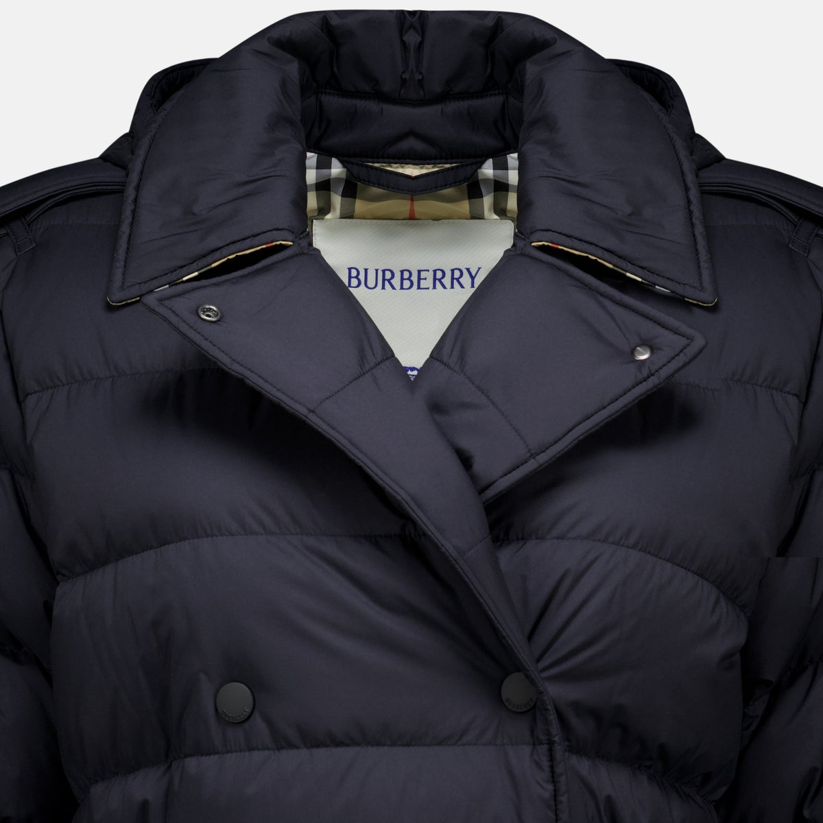 Cappotto Lungo in Nylon Puffer
