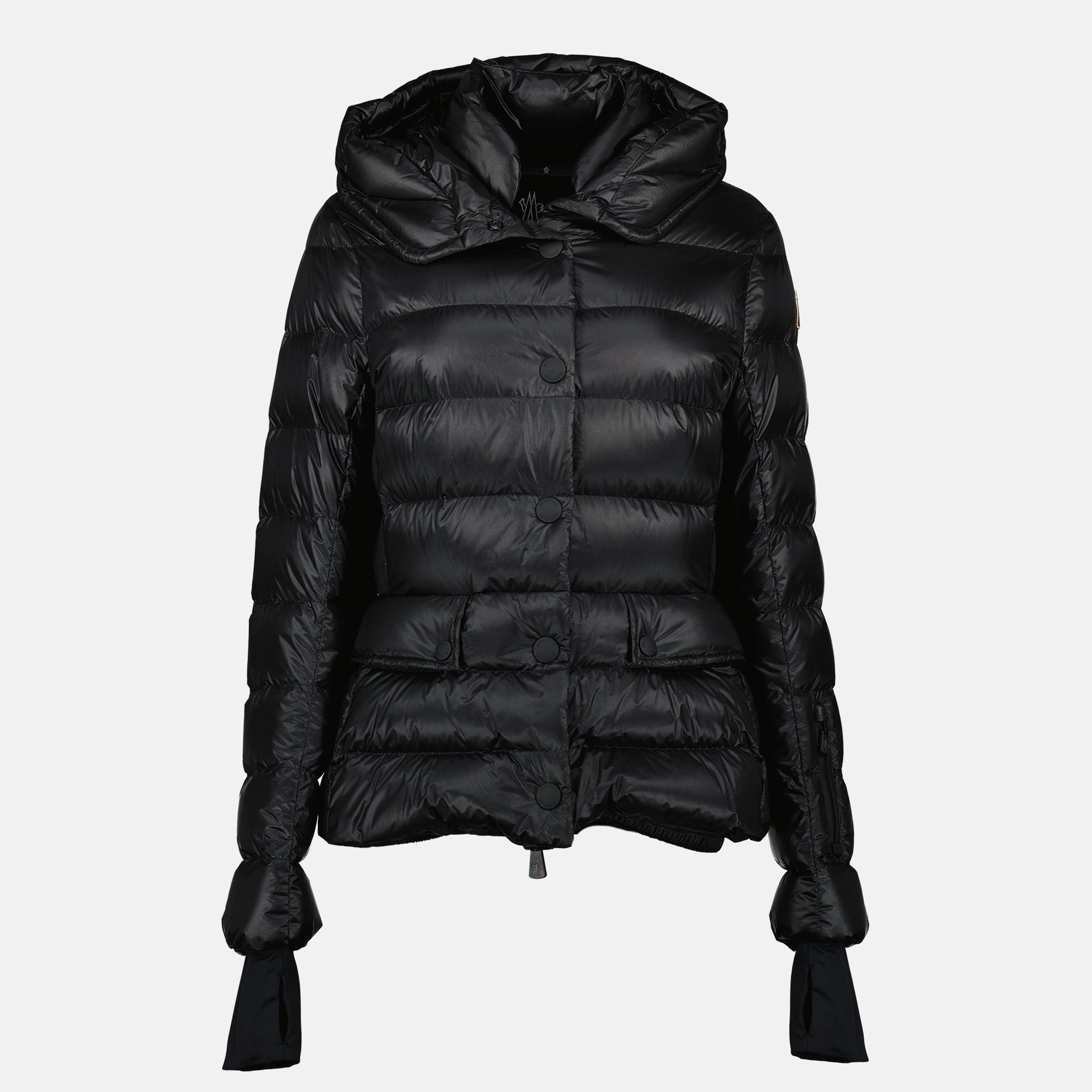 Moncler Grenoble, Armoniques down jacket, black down jacket, Autumn-Winter 2025, women's outerwear