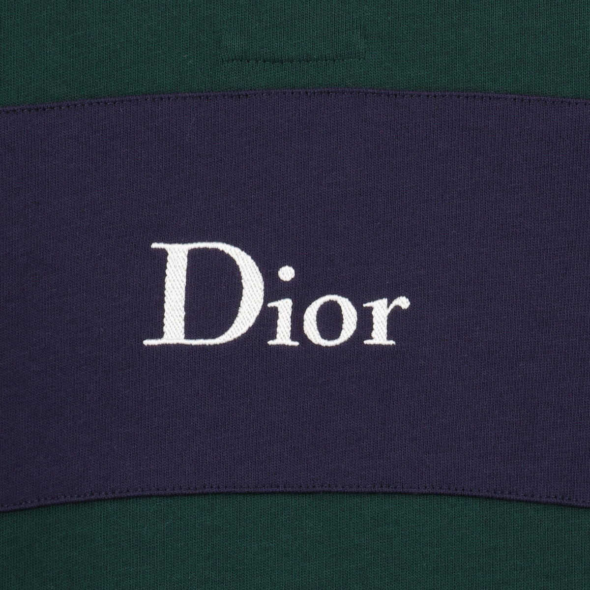 Polo Dior Verde a Maniche Lunghe