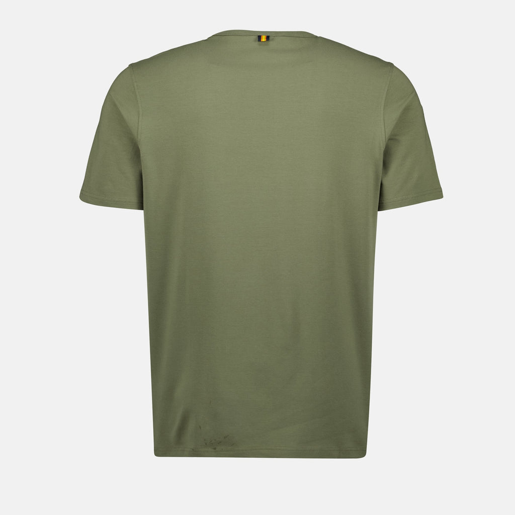 K-Way T-shirt, Adam Light, Cotton Jersey, Casual Wear, Kaki Color