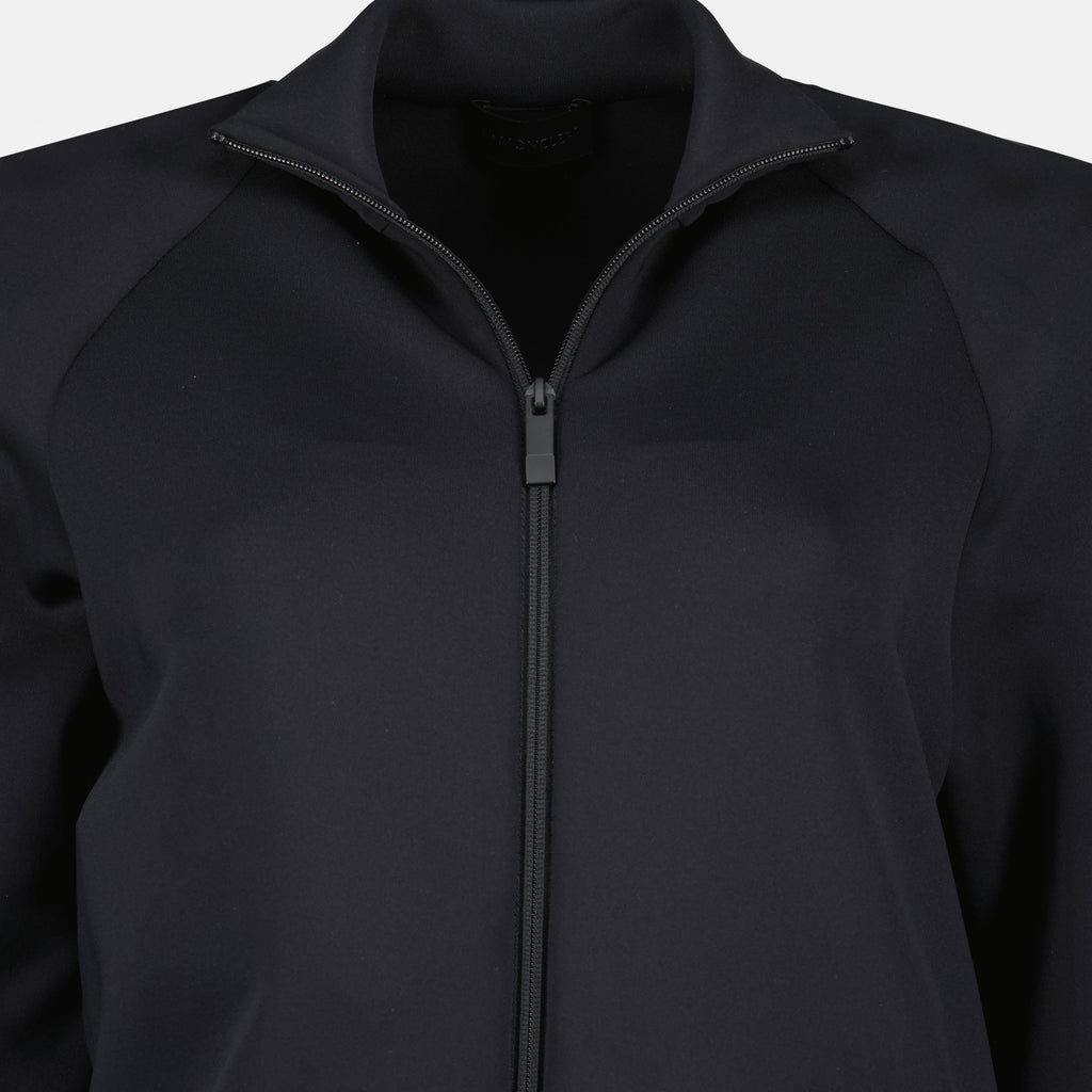 Zip-Up Black Jacket