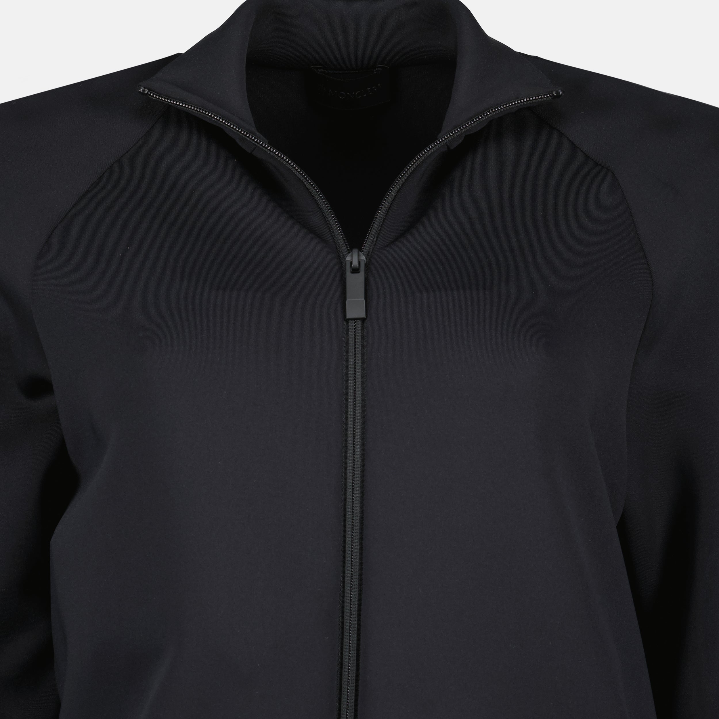Zip-Up Black Jacket