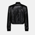 leather jacket, Iro, bomber collar, modern design, Spring-Summer 2025
