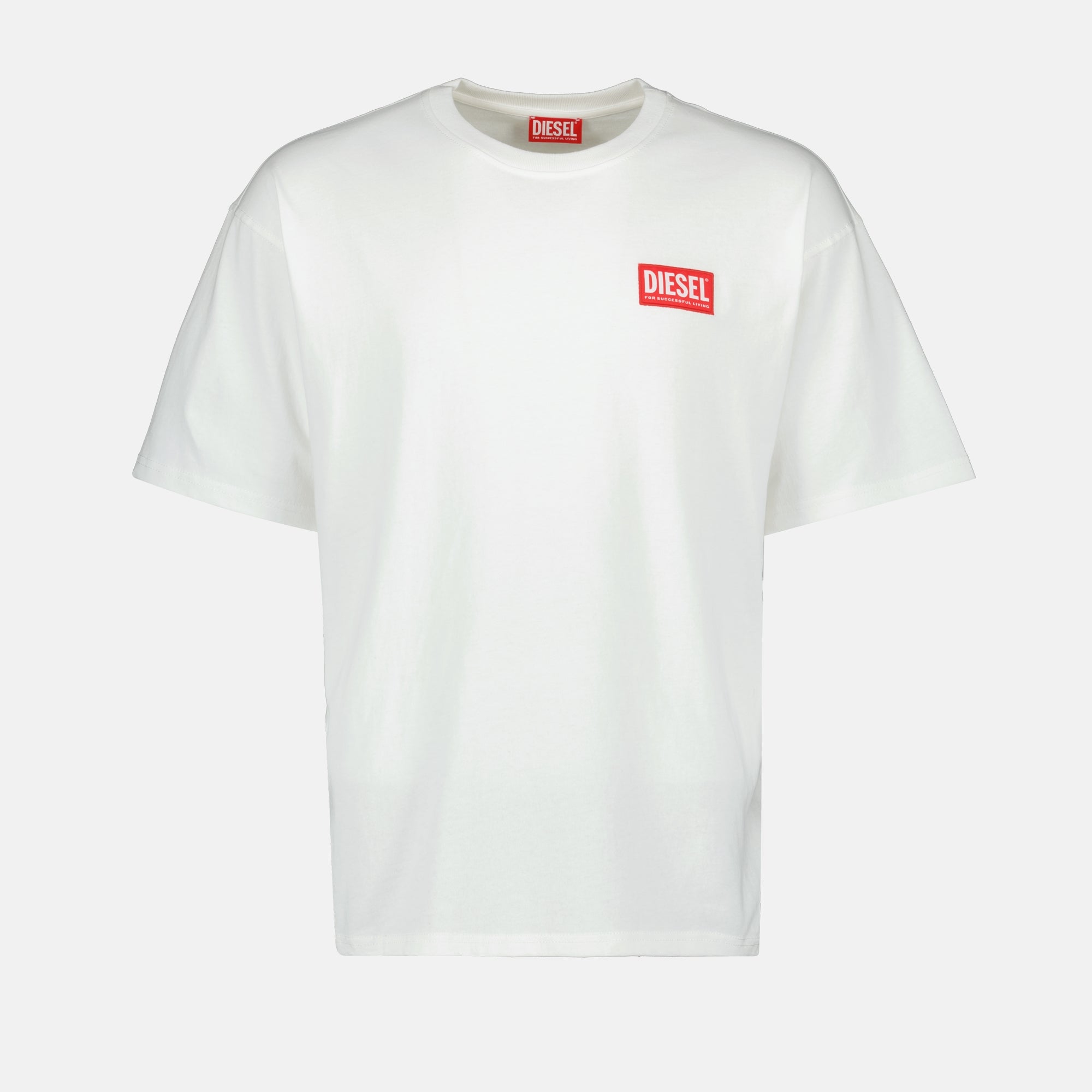 ディーゼルの男性用T-boxラボTシャツの画像 - シーズン春夏2025 - フロントビュー