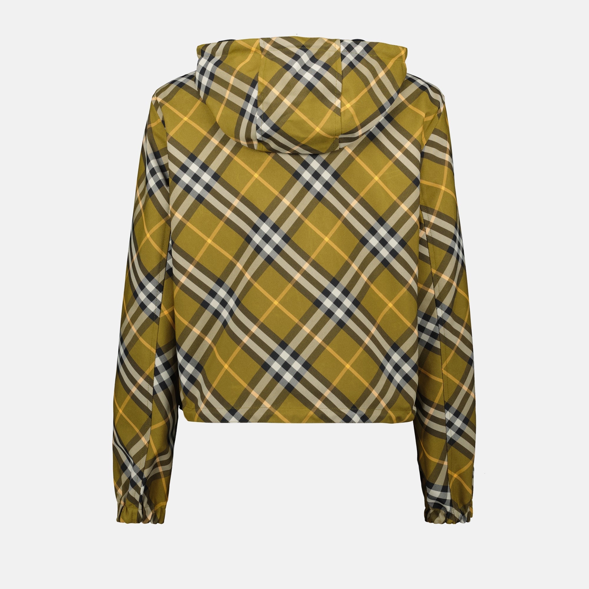 Reversible Plaid Windbreaker Jacket - Burberry - Women | WE IN STYLE