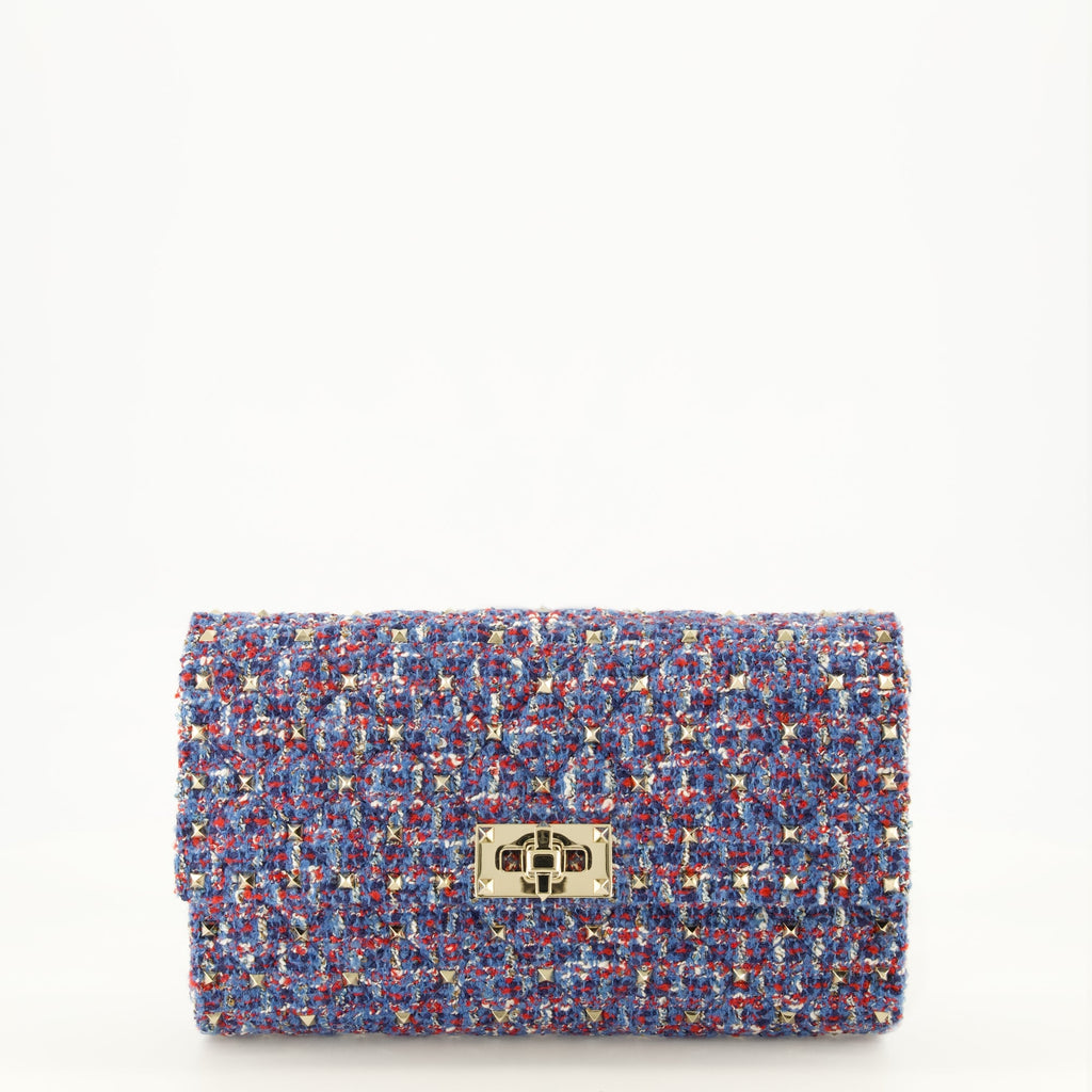 Borsa in pelle Rockstud Spike