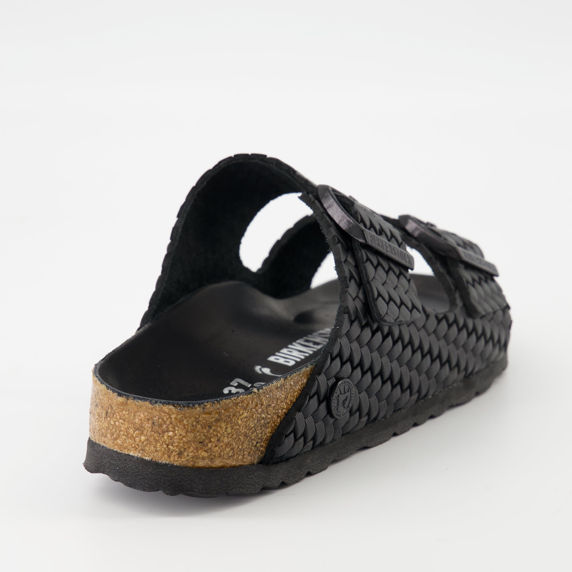 Birkenstock sandals, Arizona Rivet, embossed leather sandals, anatomical footbed, summer footwear