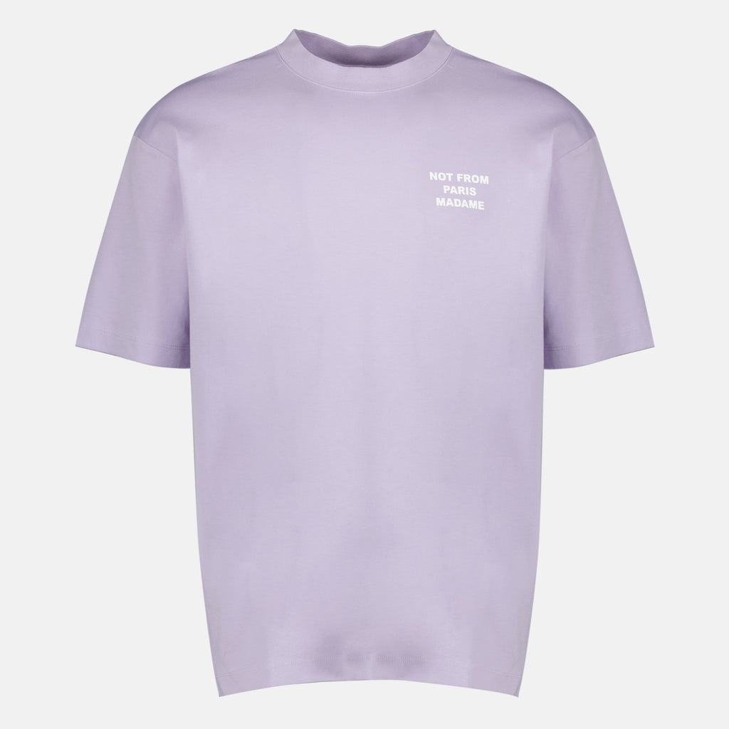 リラ スローガン Tシャツ 'Not From Paris Madame'