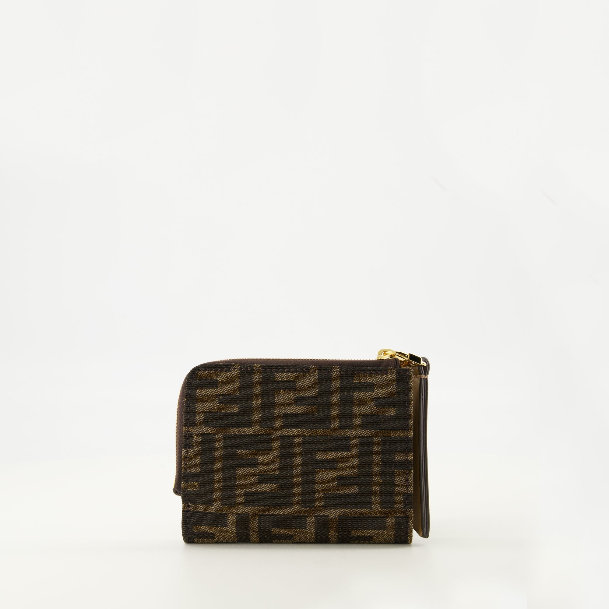 Fendi wallet, Slim Baguette Wallet, monogram wallet, designer accessories, zip-around wallet
