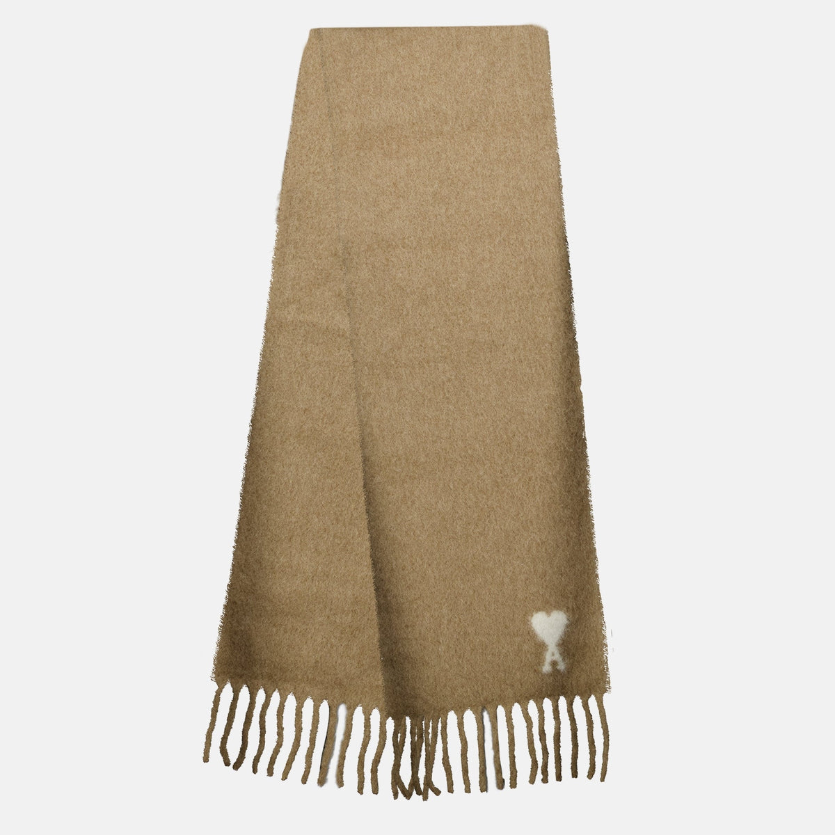 Beige Alpaca Scarf