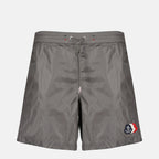 Shorts de Bain Gris avec Logo