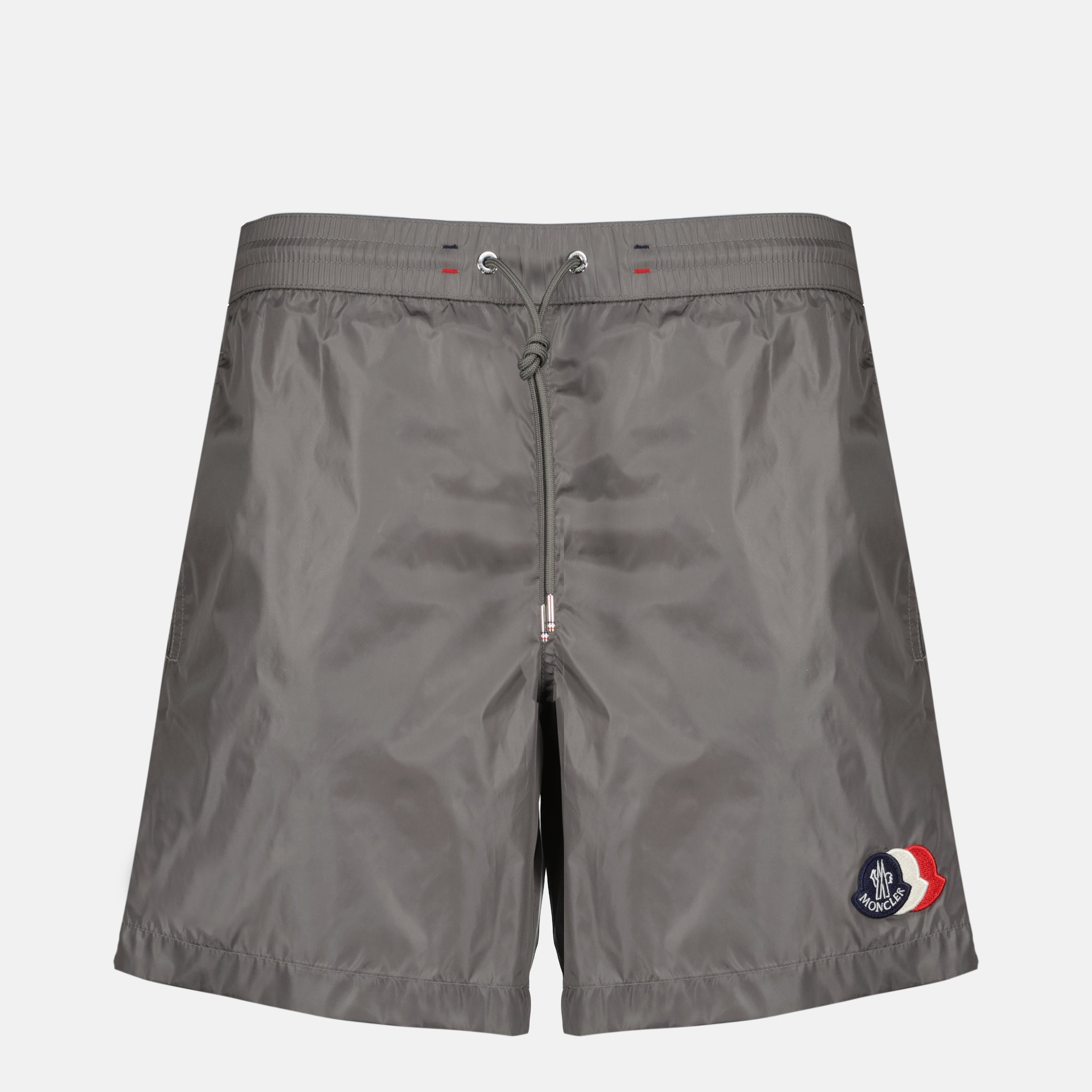 Grey Logo Swim Shorts
