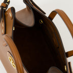 Valentino Garavani Antibes bag, leather tote, stylish tote, brown leather bag, designer handbag
