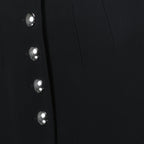 long skirt, button-up skirt, Brynlee skirt, black skirt, cotton skirt