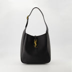 Image of Le 5 à 7 Small Bag Black by Saint Laurent for Women - Season Spring-Summer 2025 - Front View