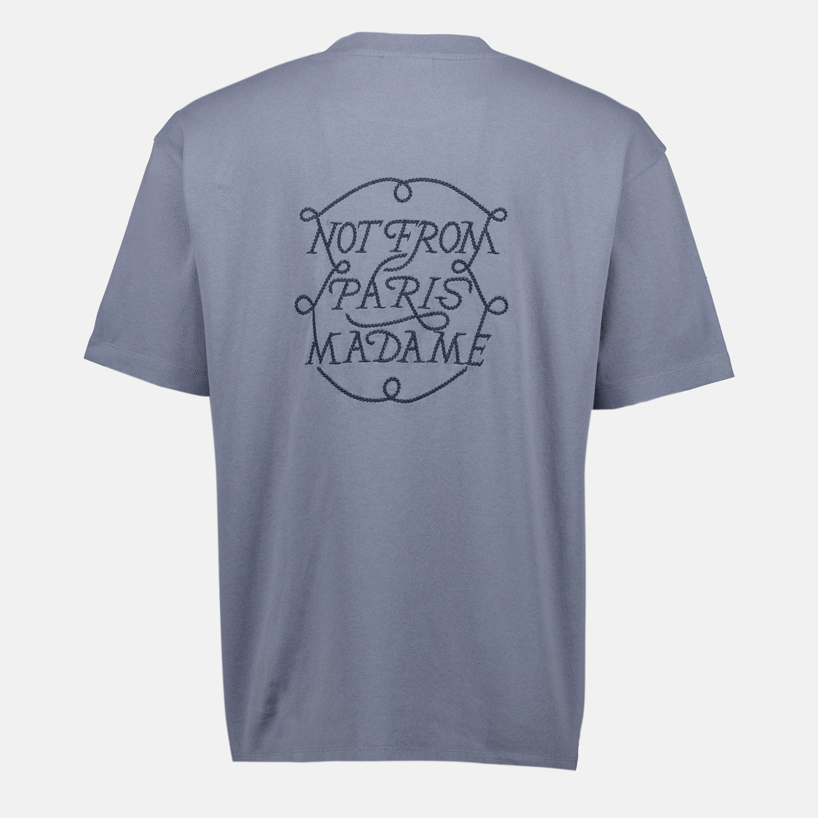 t shirt slogan tresse bleu drole de monsieur men 15241025290620