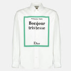 Camisa branca bordada Book Cover