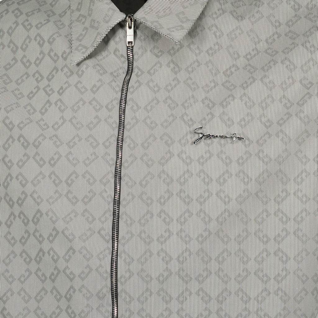 Chaqueta Camisa con Cierre Monograma