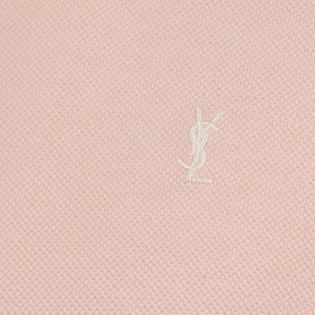 Bild des YSL Rose T-Shirts von Saint Laurent für Herren - Saison Frühling-Sommer 2026 - Detailansicht 1