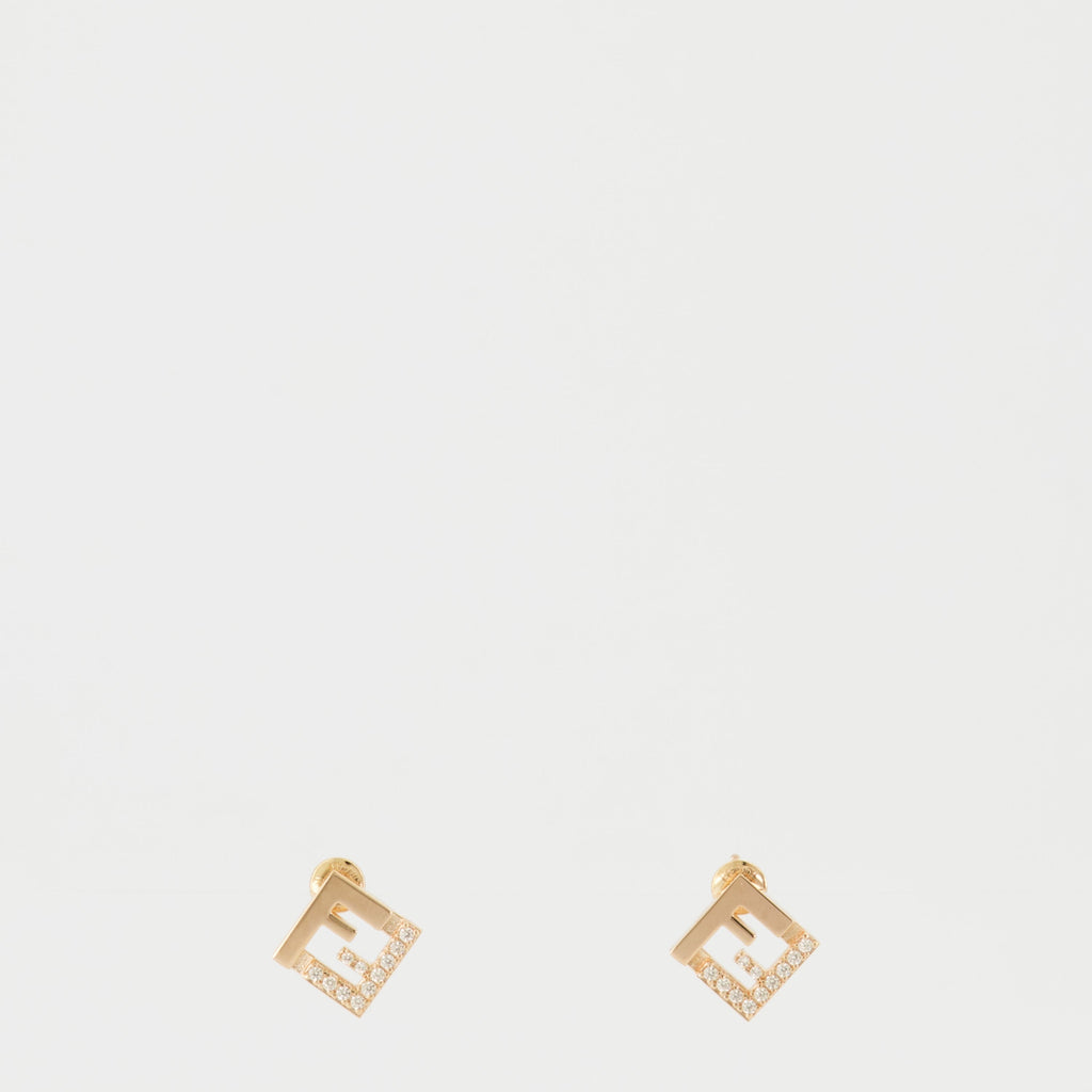 Imagem dos Brincos Forever da Fendi para Mulheres - Temporada Primavera-Verão 2026 - Detalhe 1