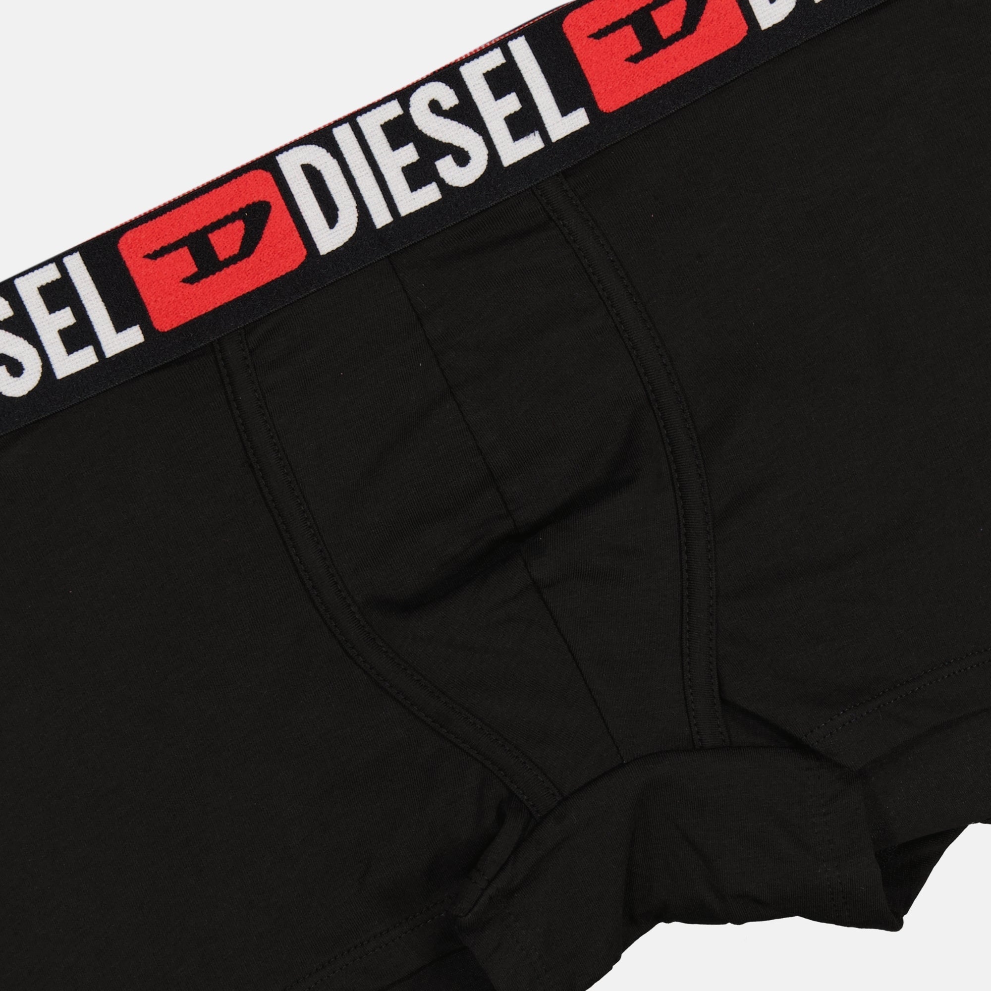 Diesel boxers, black boxer shorts, comfortable underwear, slim cut boxers, coton elastane boxers