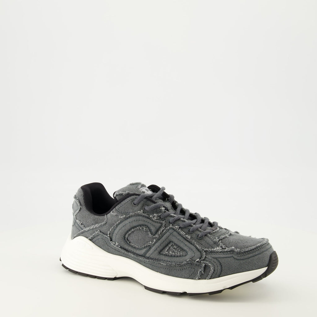 Sneakers Effetto Denim B30