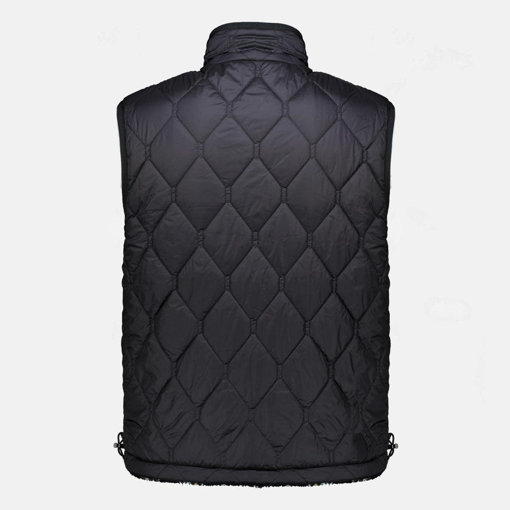 Gilet reversibile effetto teddy