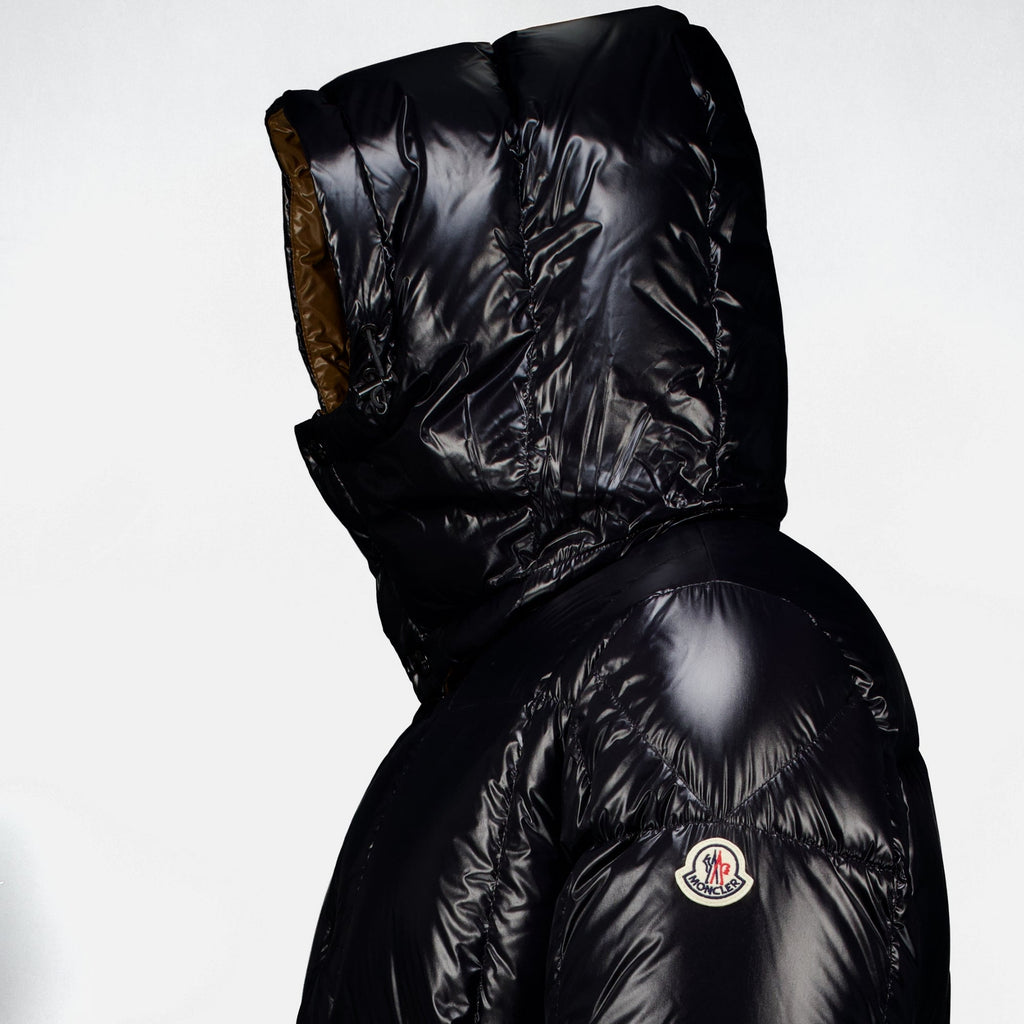 Chaqueta de plumón negra Parana