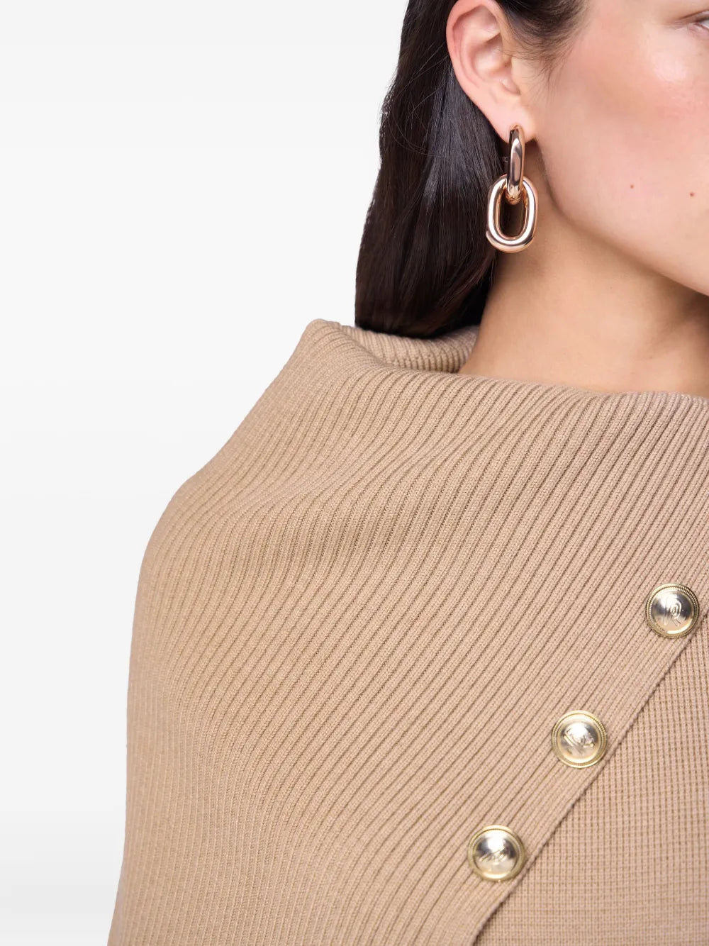 Beige Wool Sweater