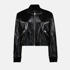 leather jacket, Iro, bomber collar, modern design, Spring-Summer 2025