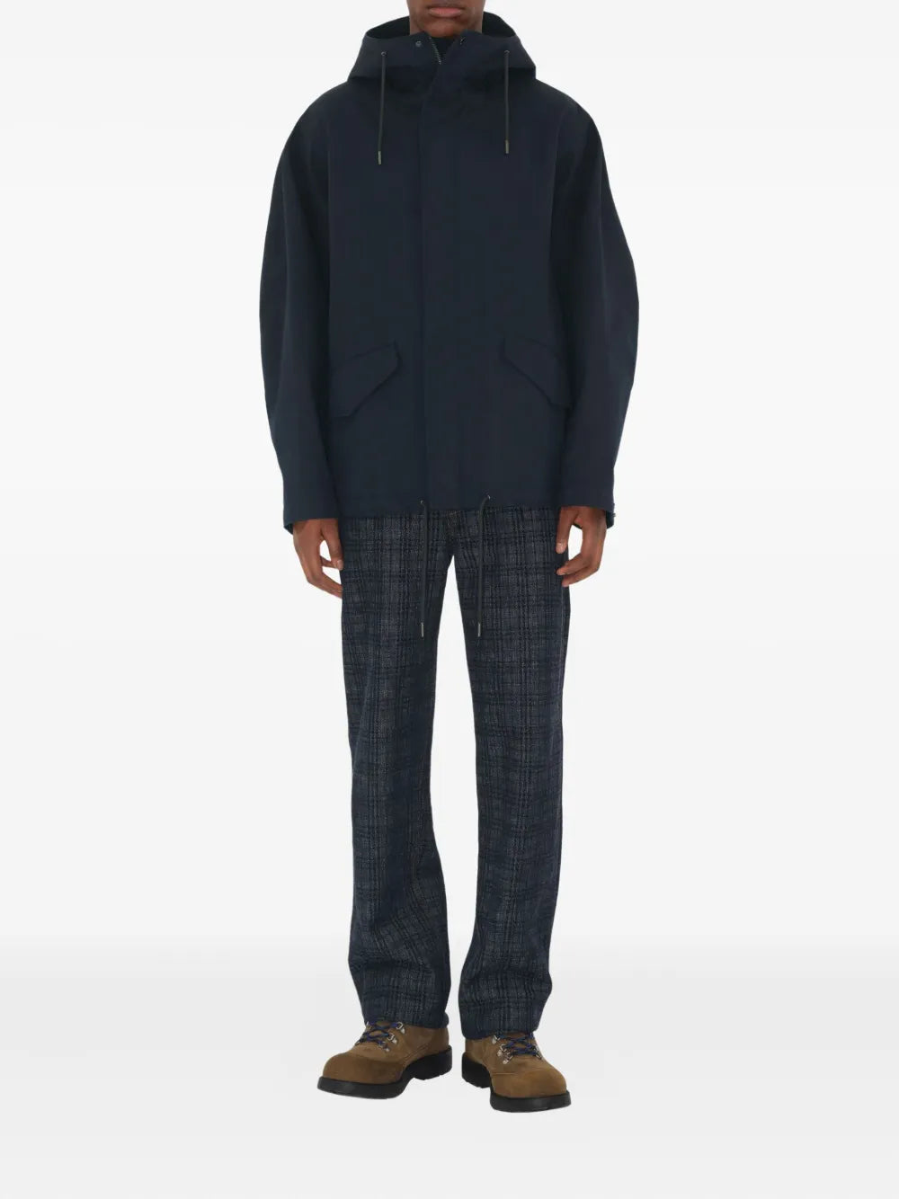 Parka Corto Blu Navy