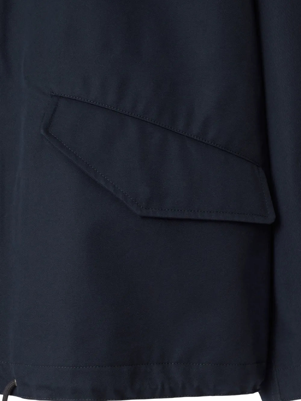 Parka Corto Blu Navy