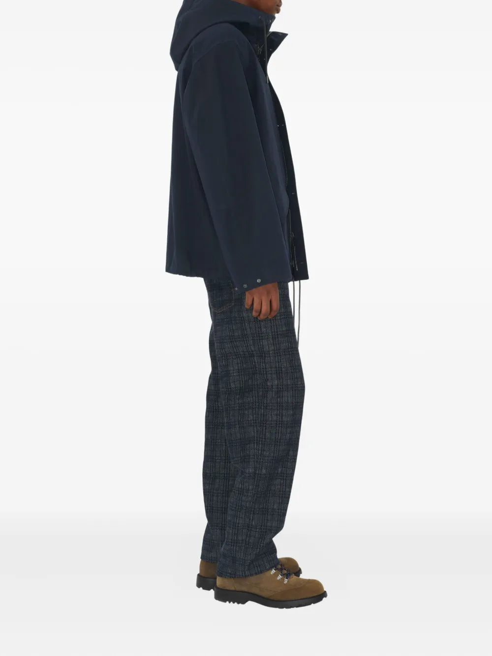 Parka Corto Blu Navy