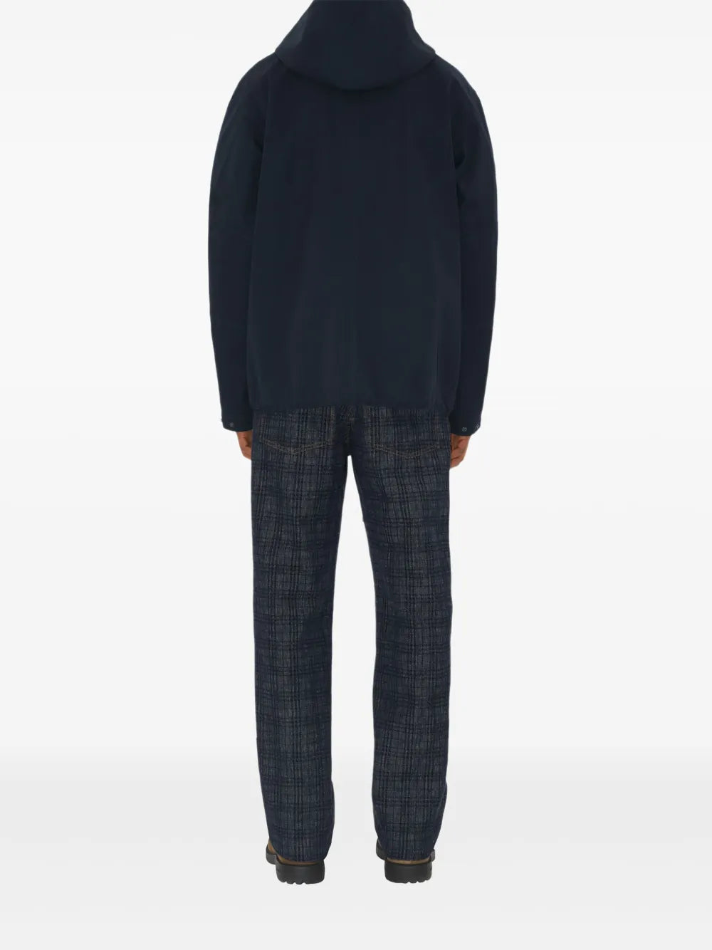 Parka Corto Blu Navy