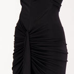 Vivenda dress, Christopher Esber, black dress, Fall-Winter fashion, draped details