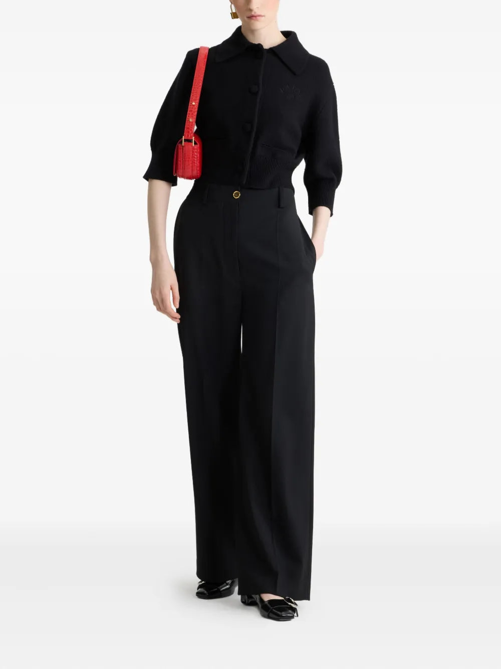 Cardigan de Lã Preta