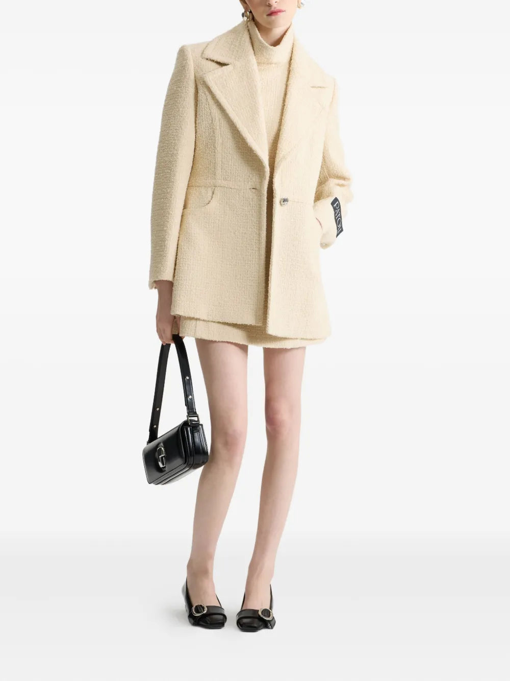 Casaco de Tweed Bege