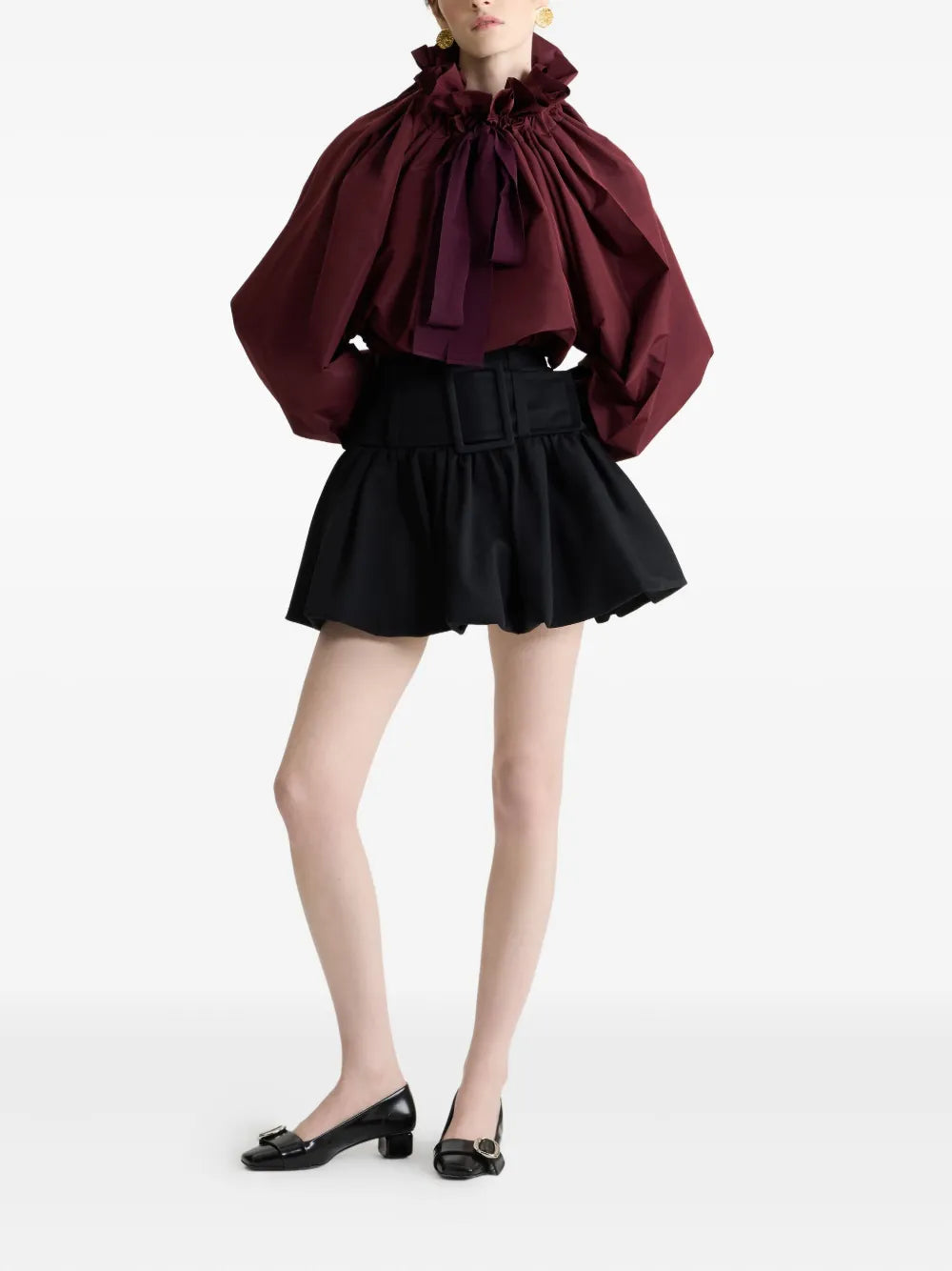 Iconica Blusa Bordeaux