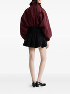 Image of Iconic Bordeaux Blouse by Patou for Women - Season Autumn-Winter 2025 - Model view 2