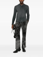 Image of Long Sleeve T-Shirt T-A-L-L-Y by Diesel for Men - Season Autumn-Winter 2025 - Model View 2