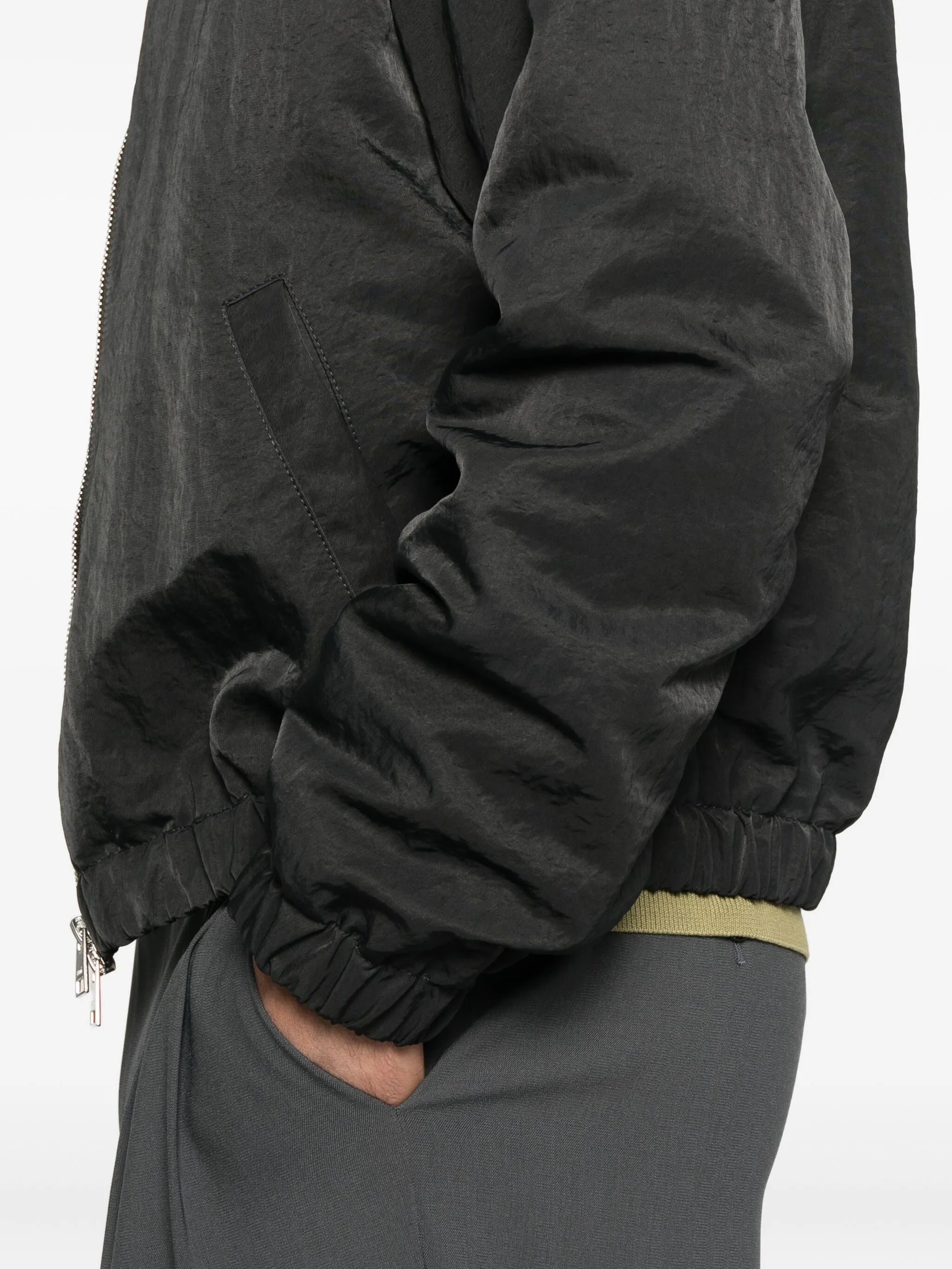 Image of Zipped Jacket AMI de Coeur by Ami PARIS for Men - Season Autumn-Winter 2025 - Model view 4