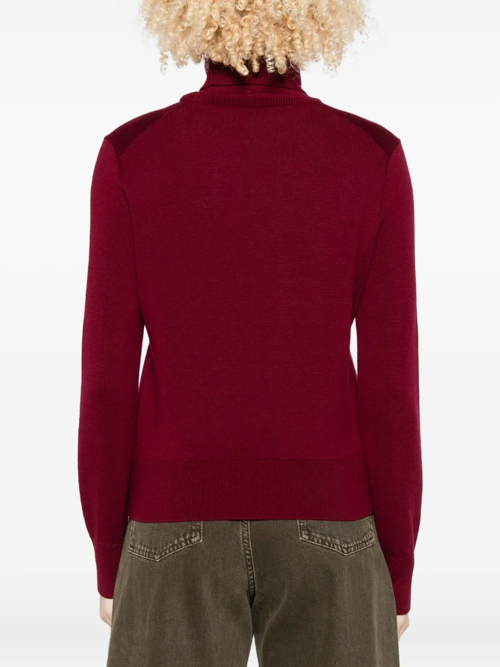 Image du Pull Ami de coeur par Ami PARIS pour Femmes - Saison Automne-Hiver 2025 - Vue du modèle 3