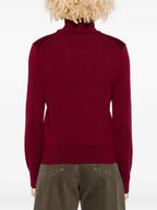 Image du Pull Ami de coeur par Ami PARIS pour Femmes - Saison Automne-Hiver 2025 - Vue du modèle 3