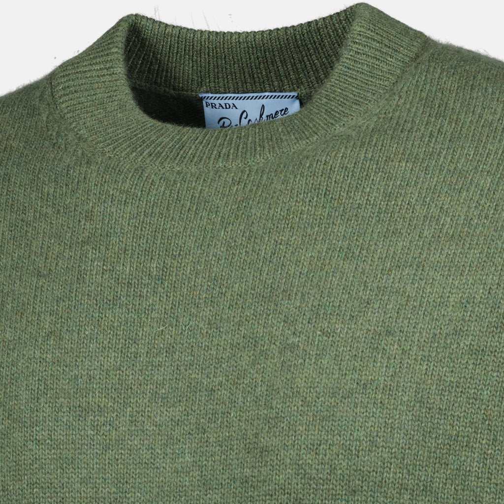 Suéter de Cashmere Verde