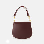 Bilde av Le Mini Sac Volatire Bordeaux av Saint Laurent for kvinner - Sesong Høst-Vinter 2025 - Bak visning