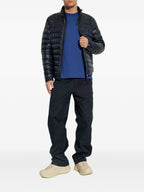 Immagine della T-shirt con logo Moncler di Moncler per uomini - Stagione Autunno-Inverno 2025 - Vista posteriore