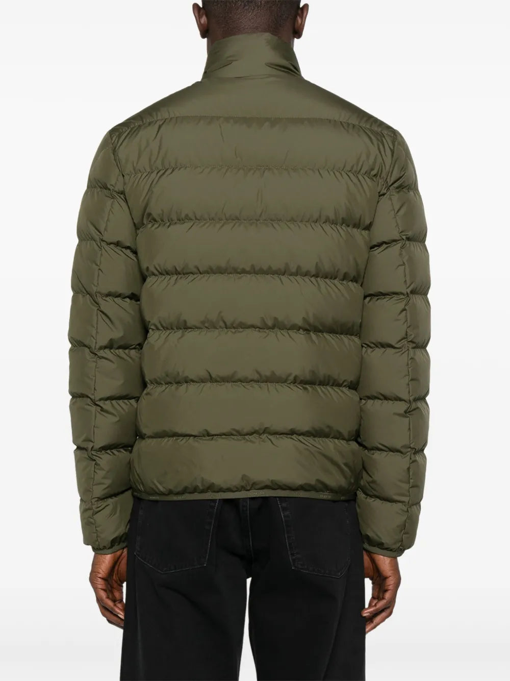 Image of Baudinet Kaki Down Jacket by Moncler for Men - Season Autumn-Winter 2025 - Detail View 6