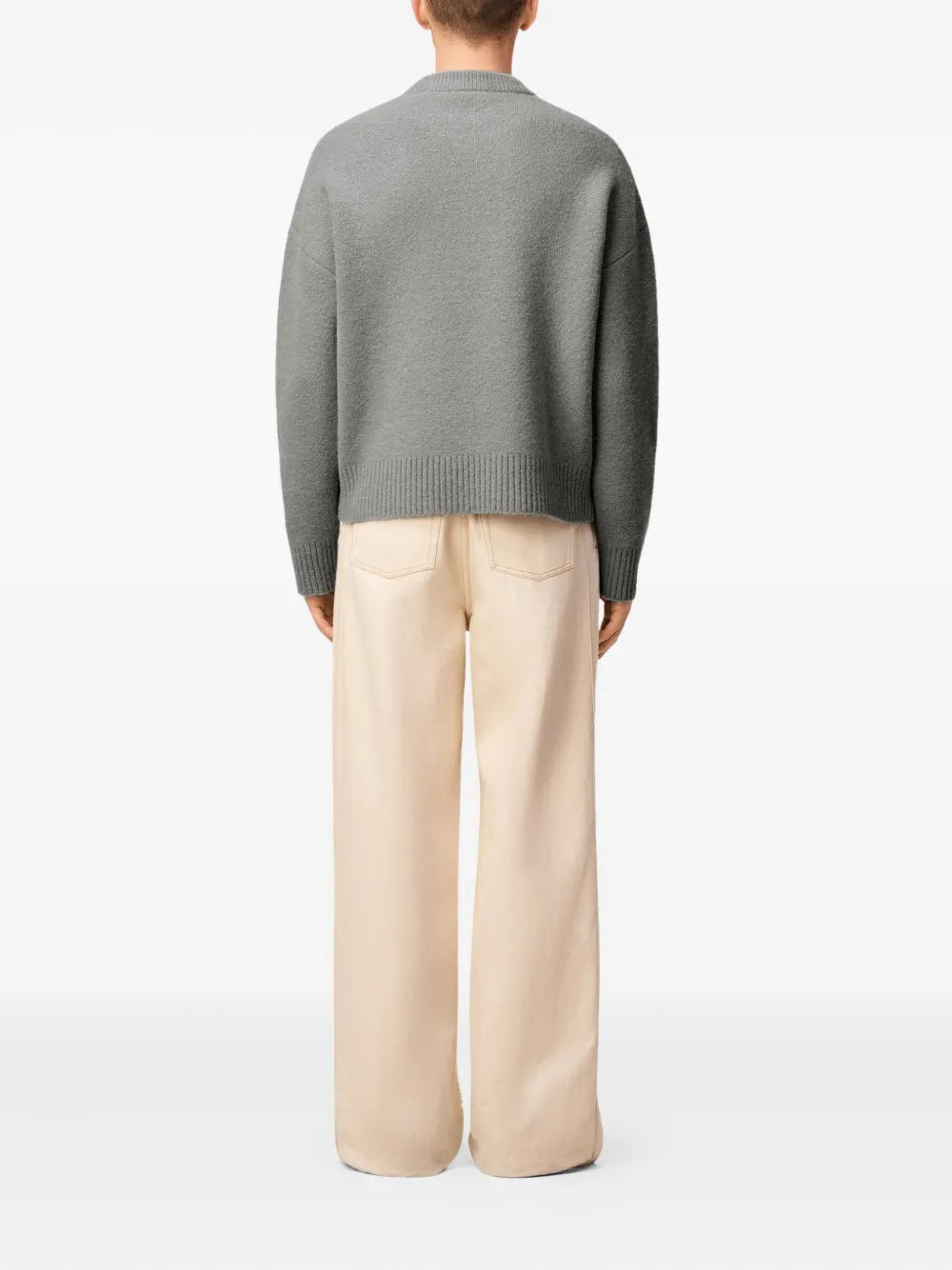 Ami de coeur Grey Sweater - Ami Paris | WE IN STYLE
